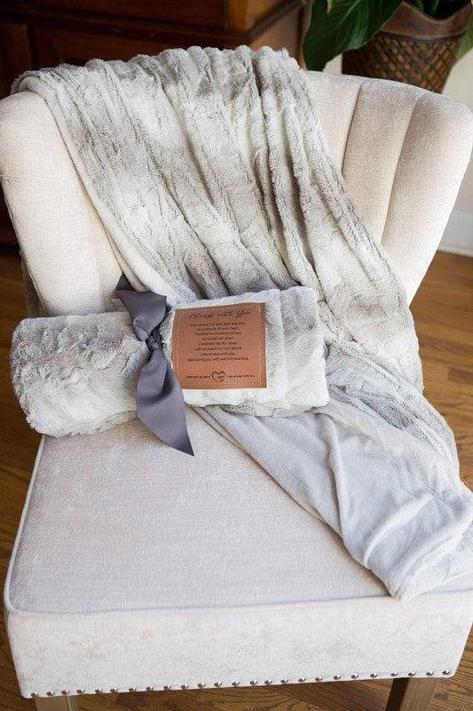 Always With You Softly Said Memorial Blanket- Thoughtful Sympathy Gift to Remember Lost Loved Ones